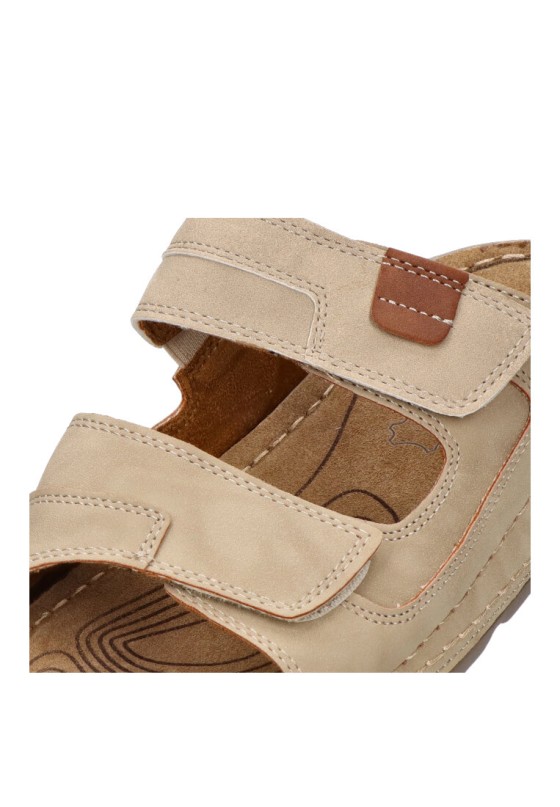 Sandalia hombre ETIKA 41014 beige