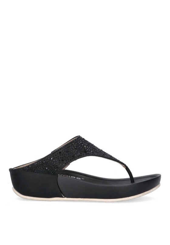 Sandalia mujer AMARPIES abz26579 negro