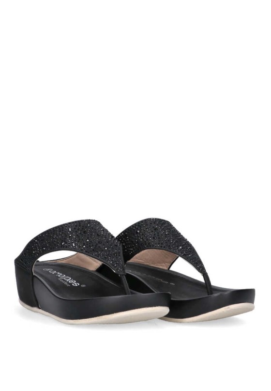 Sandalia mujer AMARPIES abz26579 negro