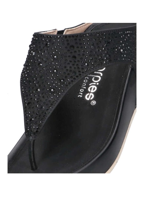 Sandalia mujer AMARPIES abz26579 negro