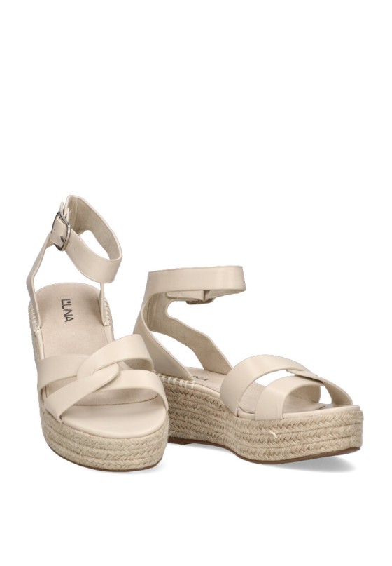 Sandalia mujer LUNA TREND m4390 beige