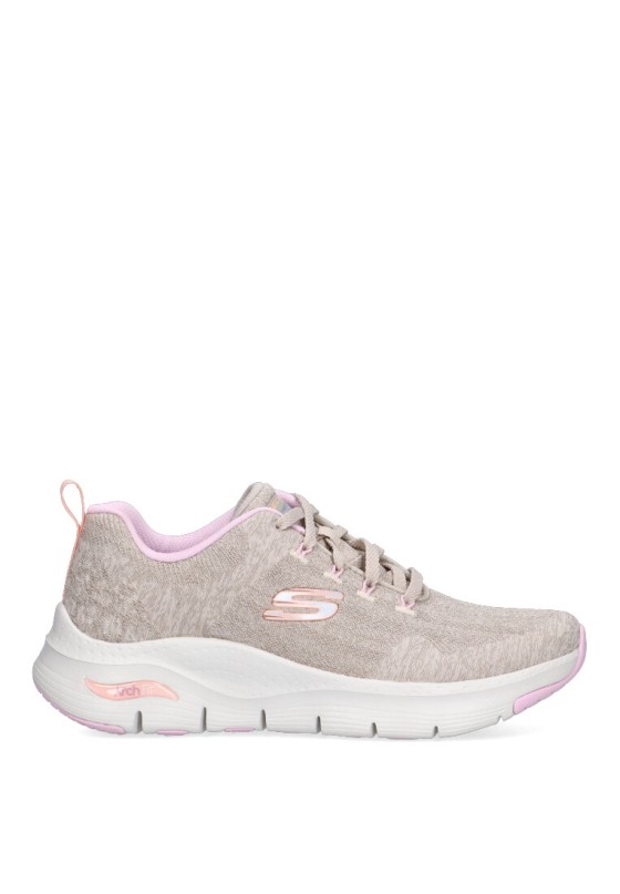 Deportivo mujer SKECHERS 149414 taupe