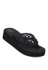 Chanclas sandalias playa mujer KELARA k42017 negro