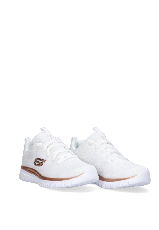 Deportivo mujer SKECHERS 12615 blanco