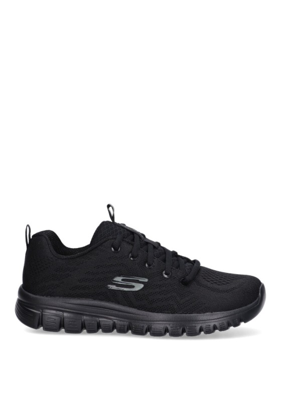 Deportivo mujer SKECHERS 12615 negro