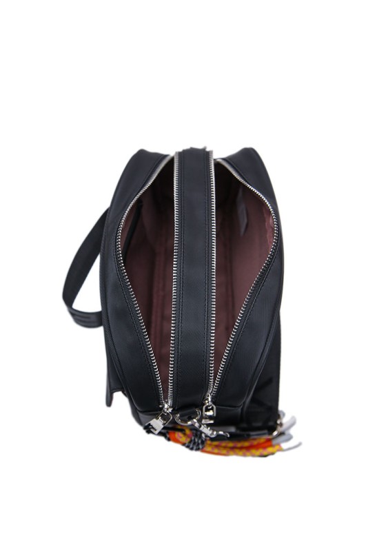 Bolso bandolera pequeña mujer ETIKA b30116 negro