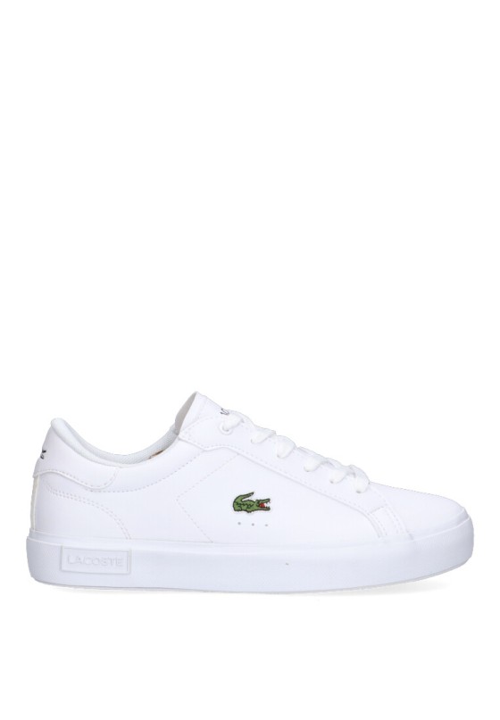 Deportivo mujer LACOSTE powercourt 0721 suc blanco