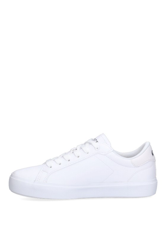 Deportivo mujer LACOSTE powercourt 0721 suc blanco