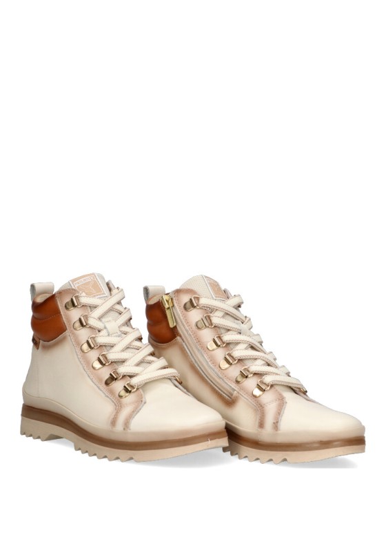 Botin mujer PIKOLINOS w3w-8564 beige