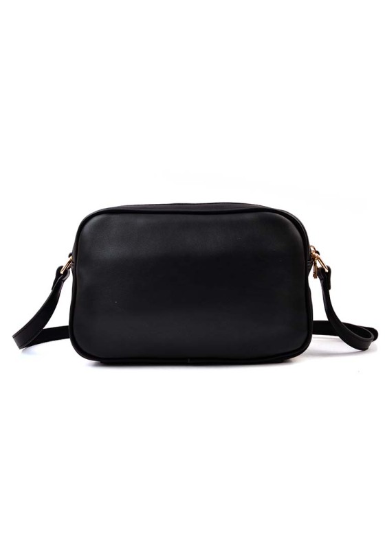 Bolso bandolera pequeña mujer ETIKA b30104 negro