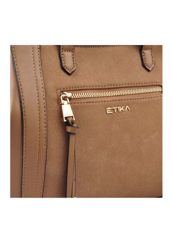 Bolso mujer ETIKA b30105 camel