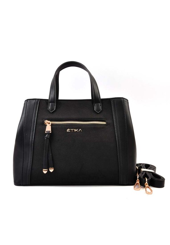 Bolso mujer ETIKA b30105 negro