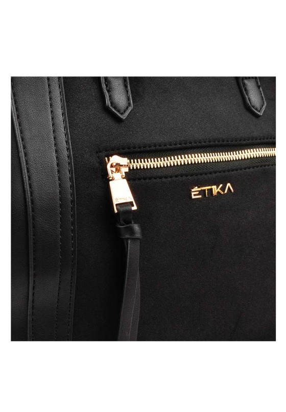 Bolso mujer ETIKA b30105 negro