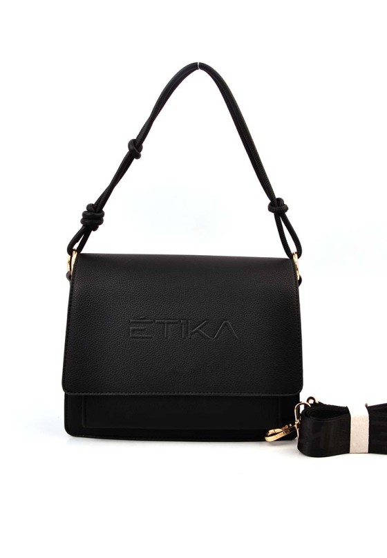 Bolso mujer ETIKA b30108 negro