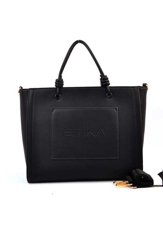 Bolso mujer ETIKA b30109 negro