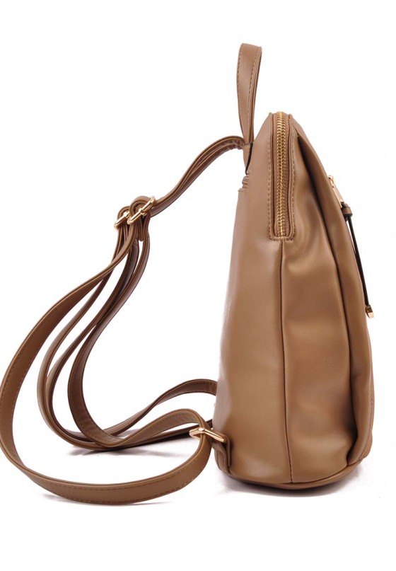 Mochila bolso mujer ETIKA b30106 camel