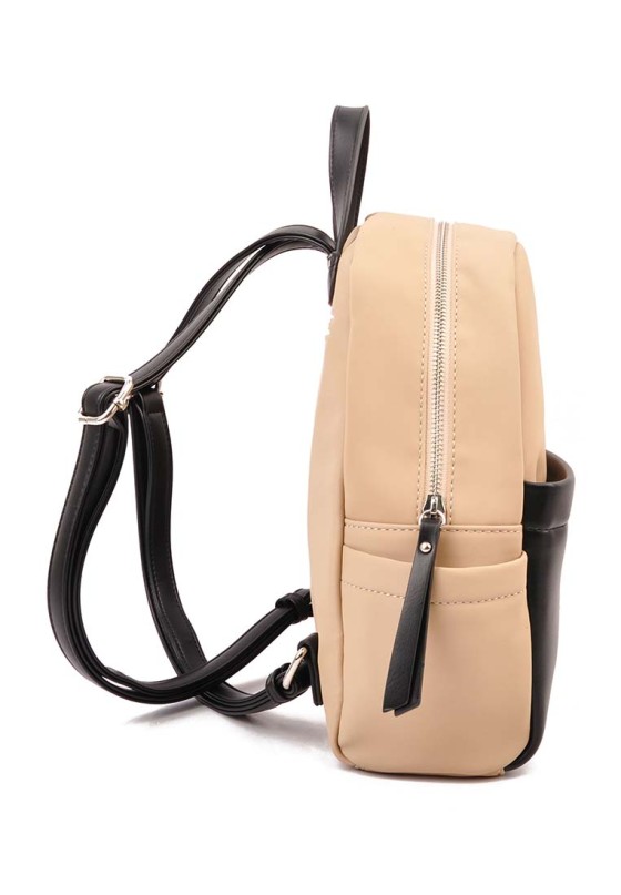 Mochila bolso mujer ETIKA b30112 nude