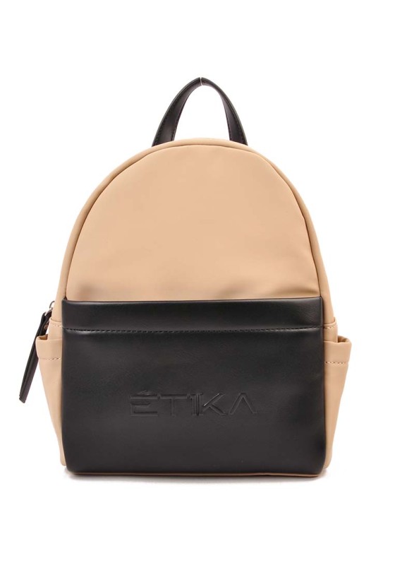 Mochila bolso mujer ETIKA b30112 nude