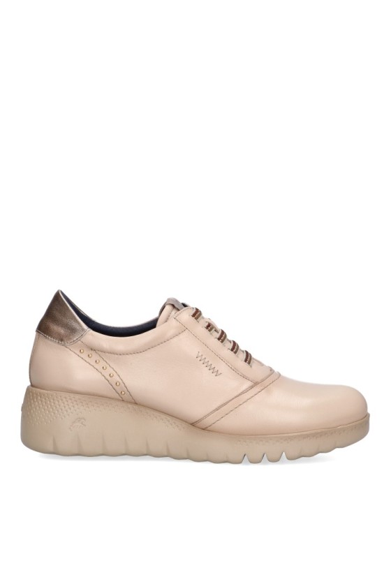 Bluchers mujer FLUCHOS f2096 beige