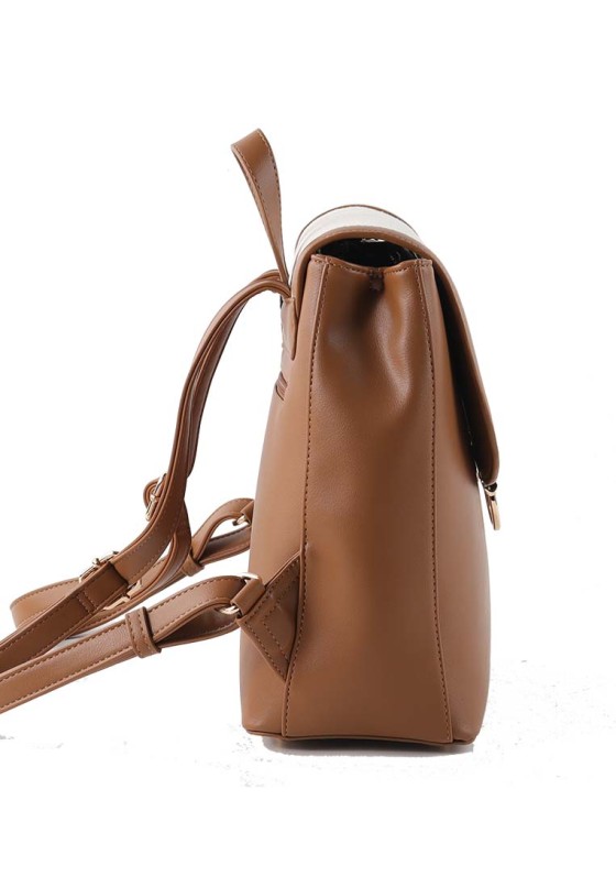 Mochila bolso mujer ETIKA b30121 camel