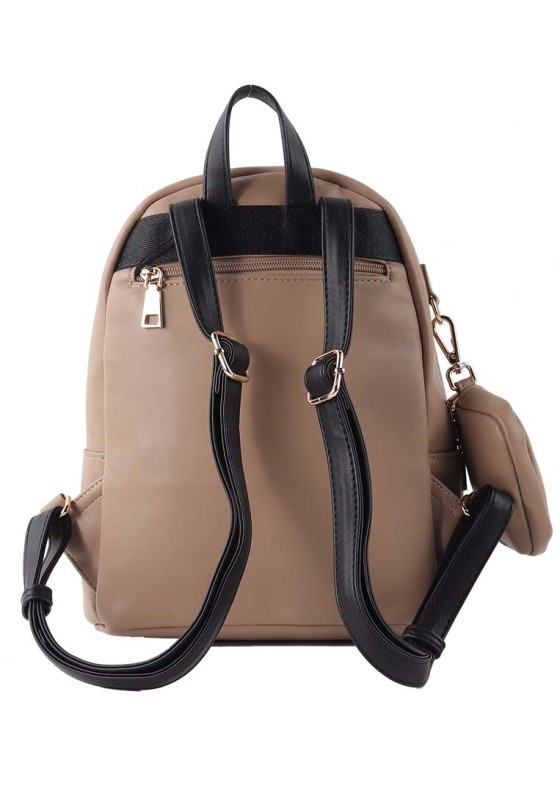 Mochila bolso mujer ETIKA b30124 nude