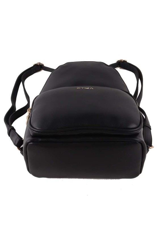 Mochila bolso mujer ETIKA b30124 negro