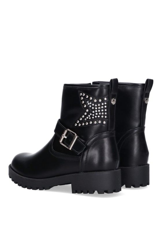 Botin niña ETIKA 10610 negro