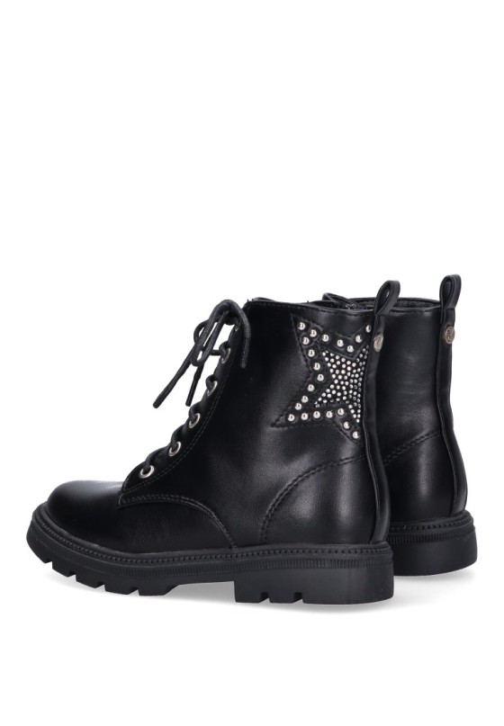 Botin niña ETIKA 10611 negro