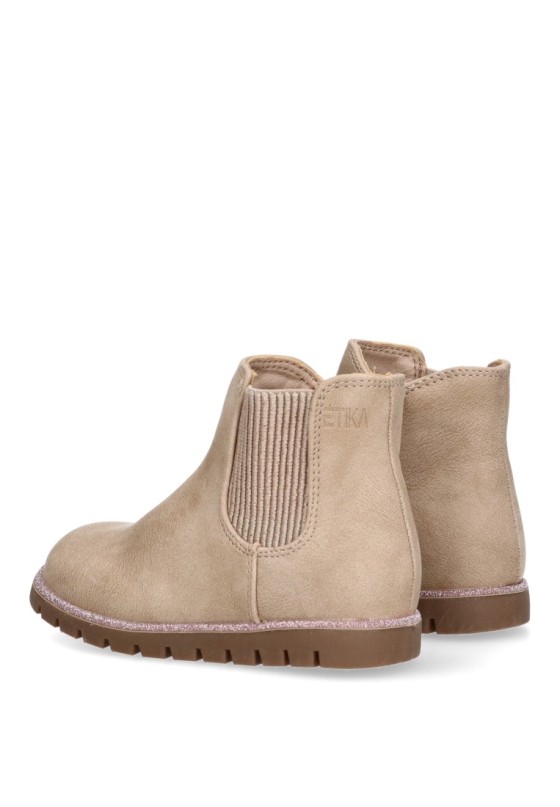 Botin niña ETIKA 110530 taupe