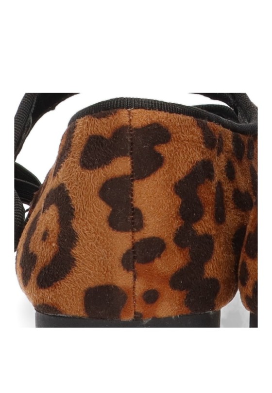 Bailarina  mujer ETIKA 63301 leopardo