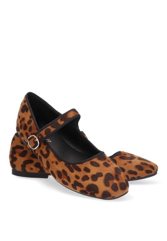 Bailarina  mujer ETIKA 63301 leopardo