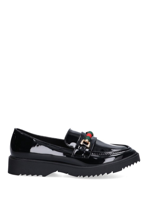 Nautico kiova mocasin mujer Luna Collection 36-532 negro