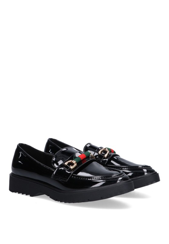 Nautico kiova mocasin mujer Luna Collection 36-532 negro