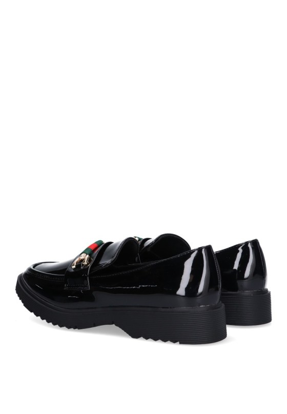 Nautico kiova mocasin mujer Luna Collection 36-532 negro