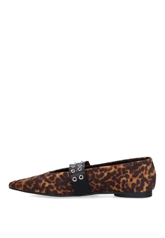 Bailarina  mujer LUNA TREND m4655 leopardo