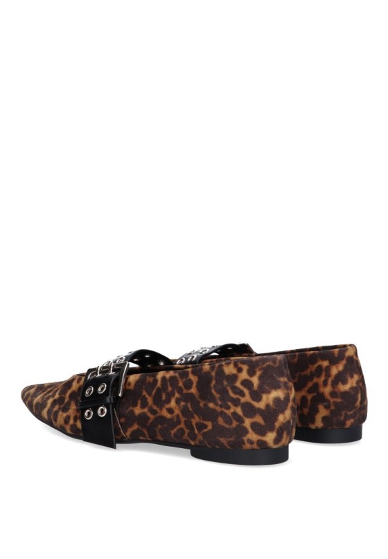 Bailarina  mujer LUNA TREND m4655 leopardo