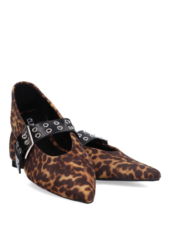 Bailarina  mujer LUNA TREND m4655 leopardo