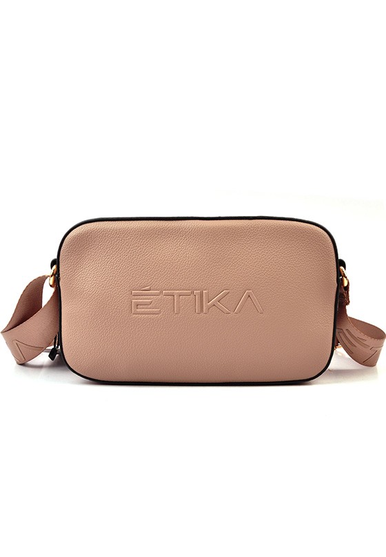 Bolso bandolera pequeña mujer ETIKA b30107 nude