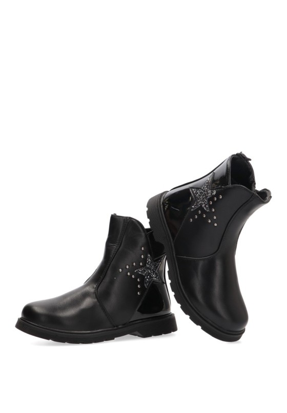 Botin niña ETIKA 10609 negro