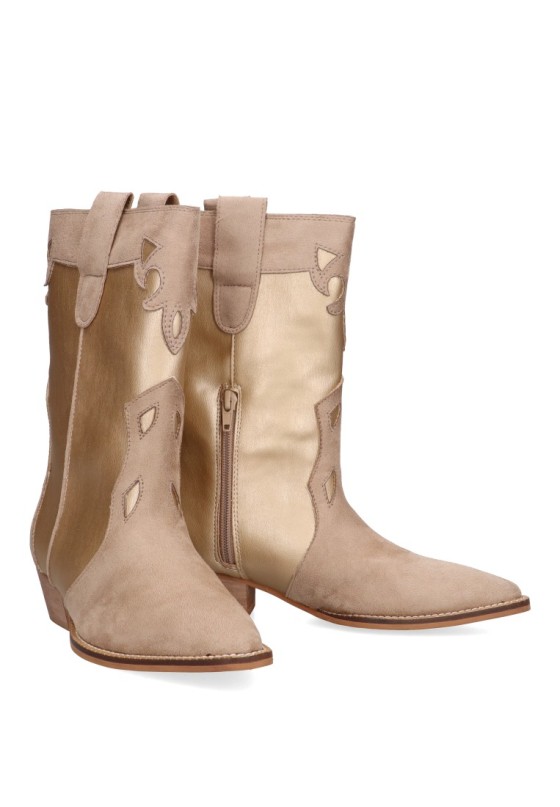 Bota mujer LUNA TREND m4750 oro