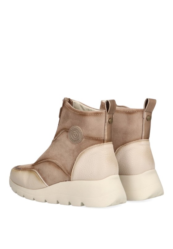 Botin mujer AMARPIES amd27098 beige