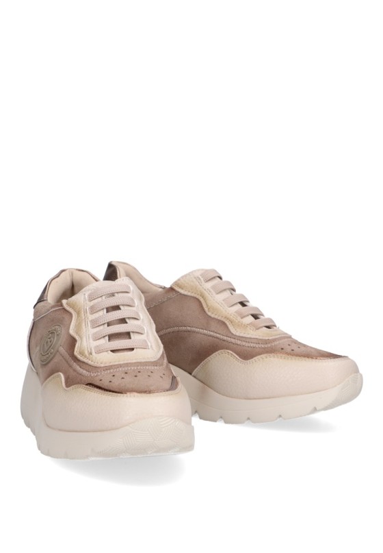 Deportivo mujer AMARPIES amd27095 beige