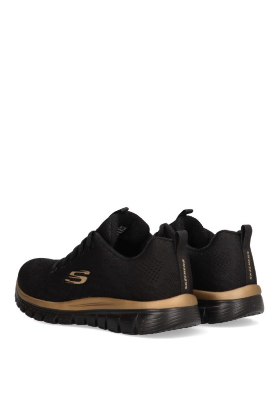 Deportivo mujer SKECHERS 12615 negro