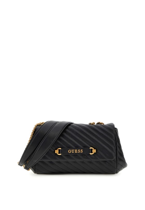 Bolso bandolera pequeña mujer GUESS hwqb94-95210 negro