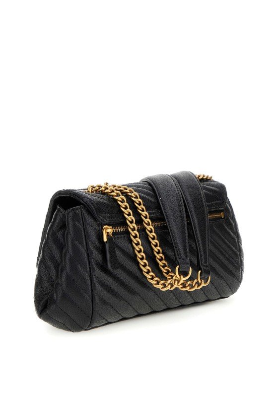 Bolso bandolera pequeña mujer GUESS hwqb94-95210 negro