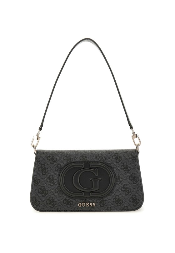 Bolso bandolera pequeña mujer GUESS hwesg9-51320 gris