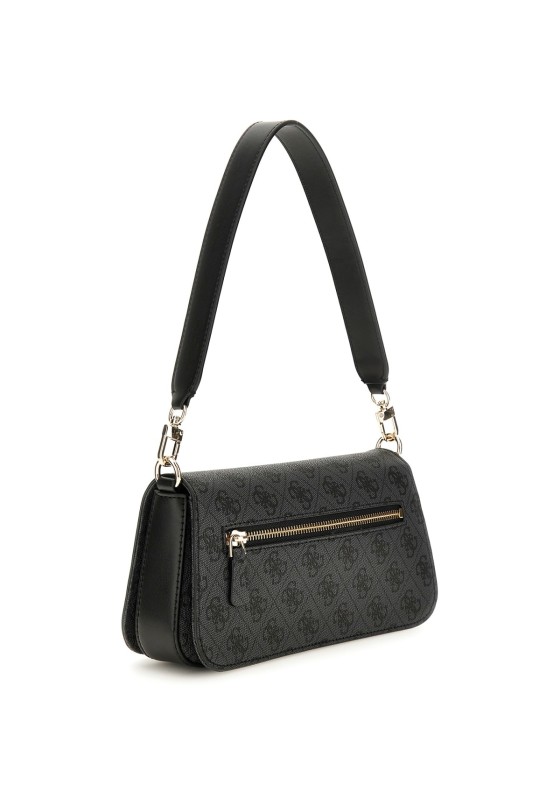 Bolso bandolera pequeña mujer GUESS hwesg9-51320 gris