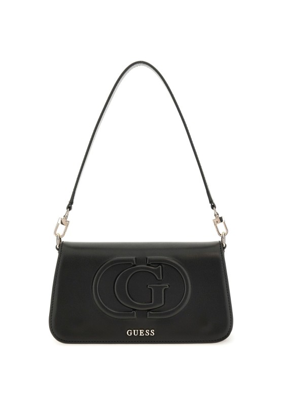 Bolso bandolera pequeña mujer GUESS hwevg9-51320 negro