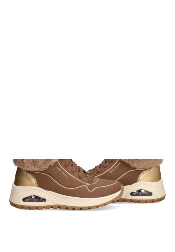 Deportivo mujer SKECHERS 167993 taupe