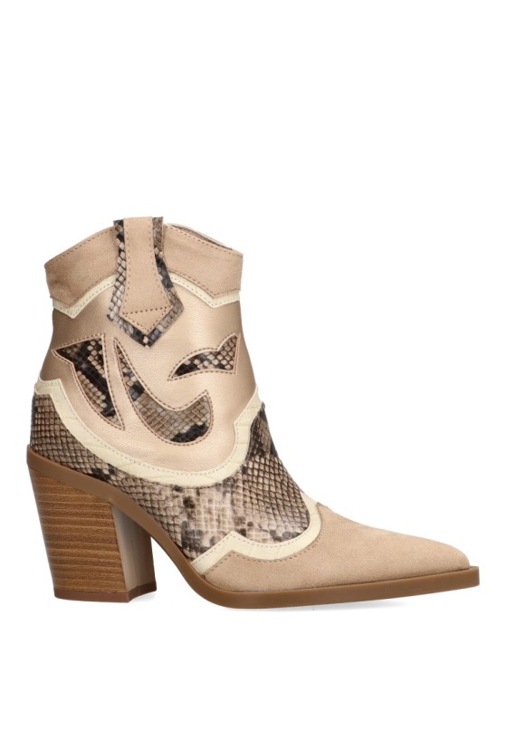 Botin mujer LUNA TREND m4745 beige